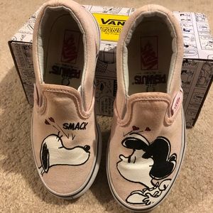 Vans Peanuts Classic Slip-on- Lucy and Snoopy